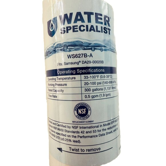 DA29-00020B Refrigerator Water Filter Replacement for Samsung 2 Pack - Picture 4 of 4